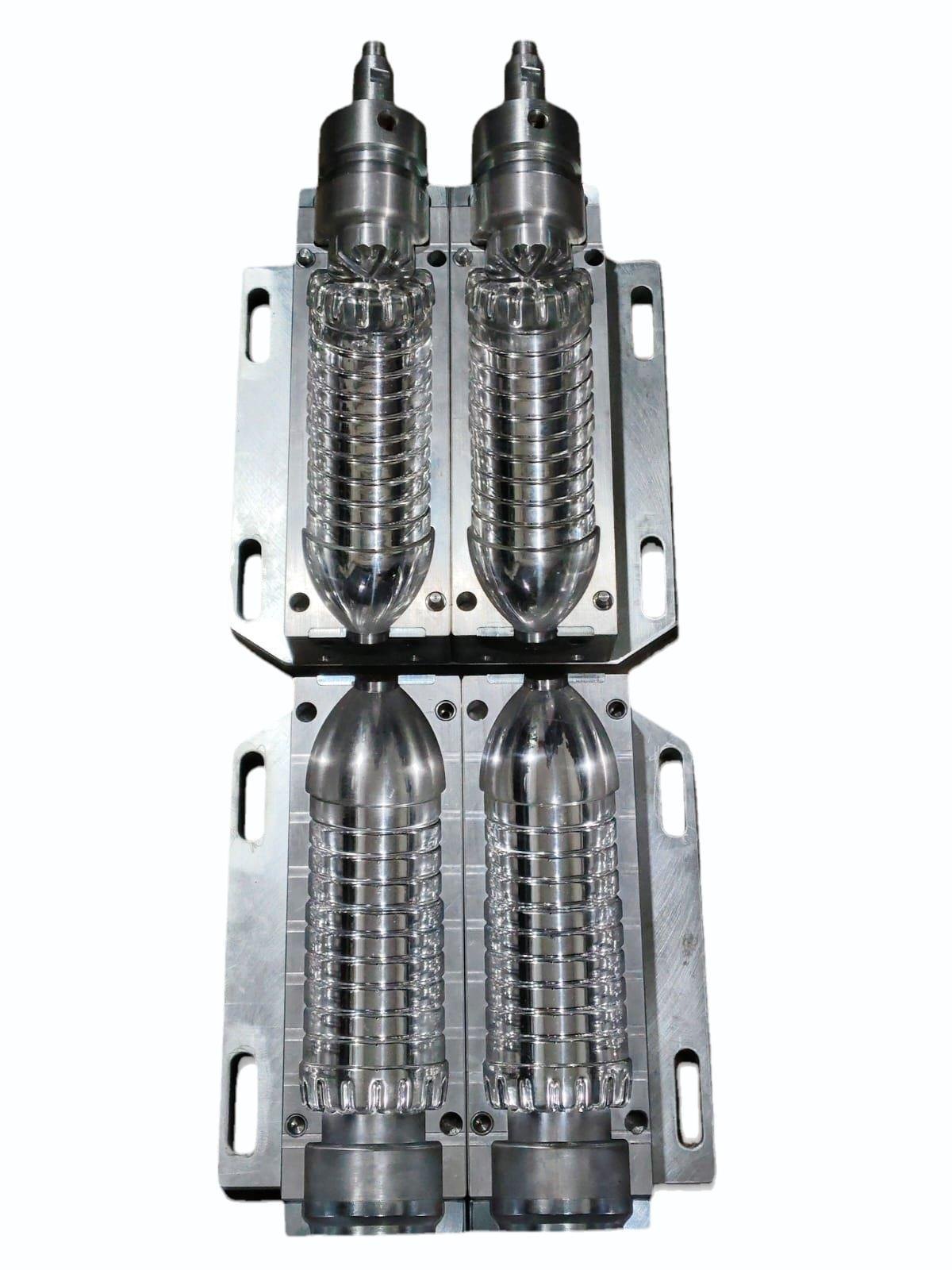 2 Cavity 500ml PET Bottle Mold for Drinking Water or Other Purposes